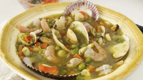 Aguadito de Mariscos
