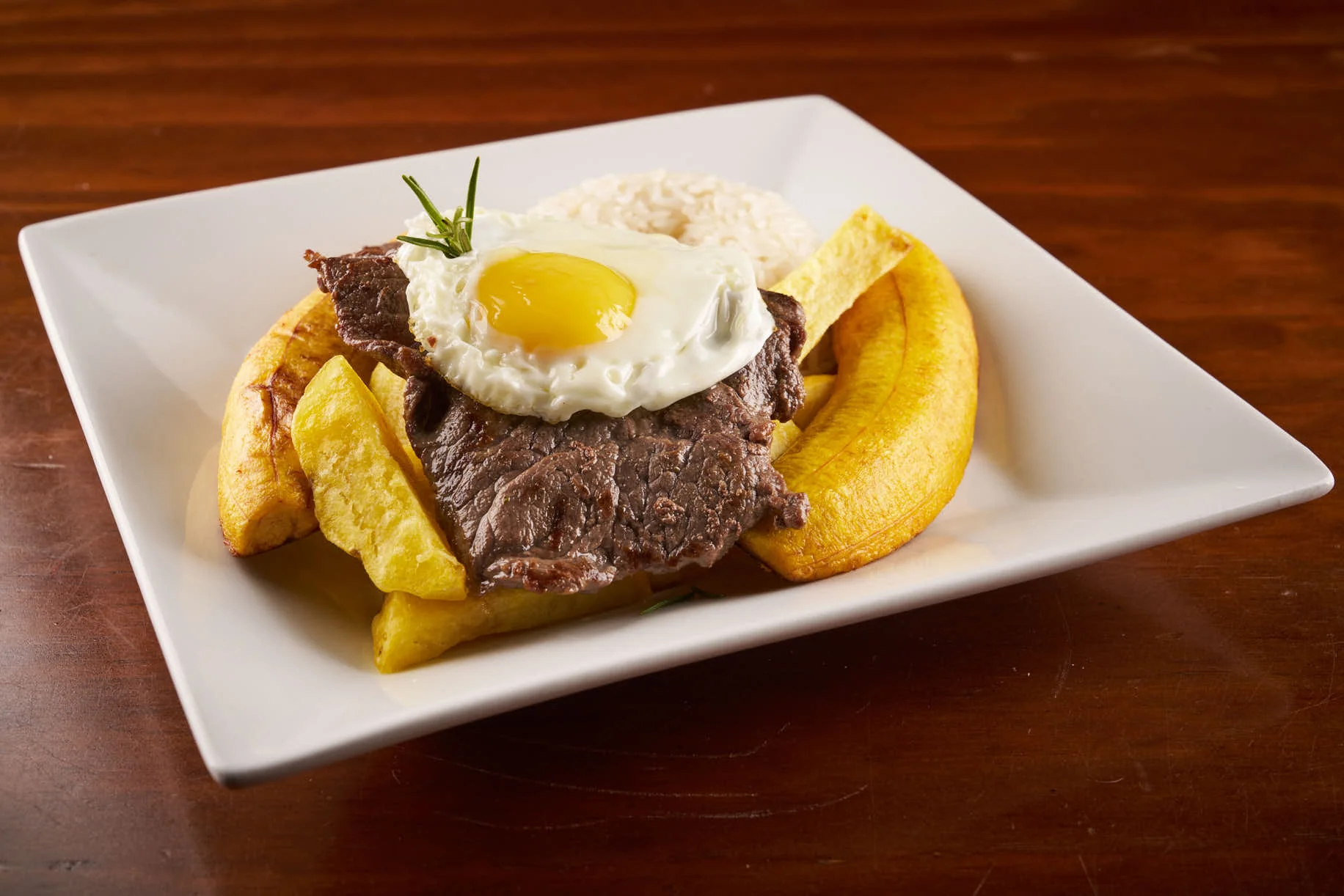 Bistec a lo Pobre